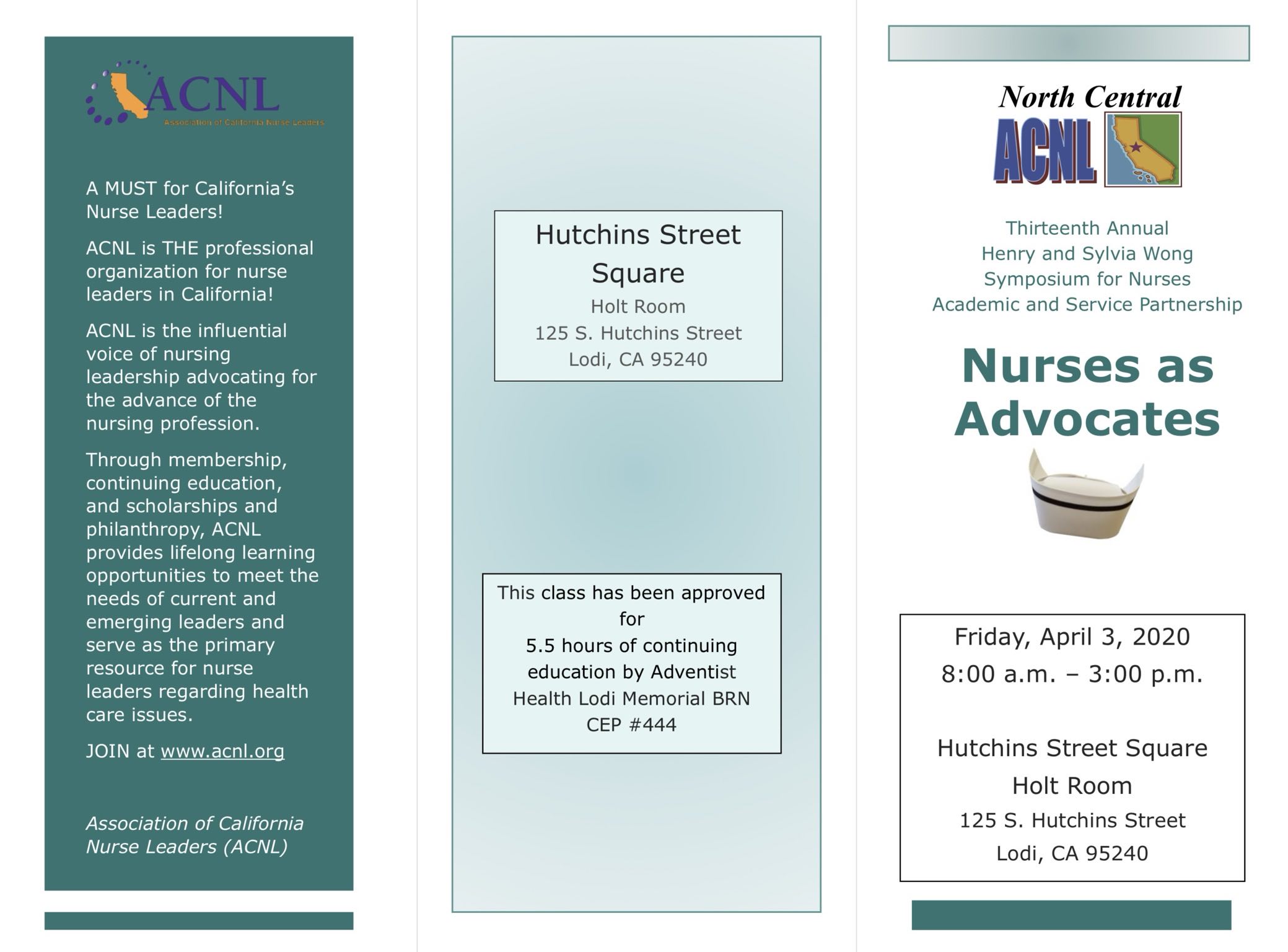13th Annual Henry and Sylvia Wong Symposium for Nurses
