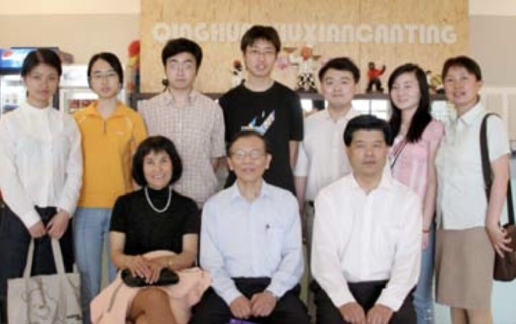 Recipients of the Henry and Sylvia Wong Endowed Scholarship Fund at Tsinghua University.